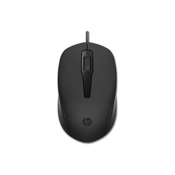 Mouse USB HP Wired 1600dpi Preto - 240J6AA