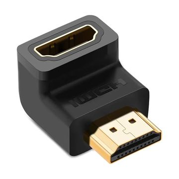 Adaptador HDMI Fêmea - HDMI Macho Formato em 90 Graus - Ugreen - 5501