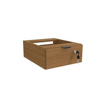 Gaveteiro de Mesa com Chave Canela Linha Industrial Kappesberg - LI005-CN