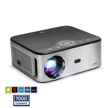 Projetor Smart Get Vision 7000 Lúmens Android 12 com Alto Falante - 1 AV - 2 HDMI - 1 USB - 72499-SINOP-03