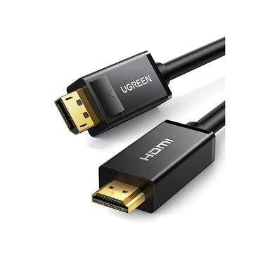 Cabo Displayport Macho para HDMI Macho 1,0 metros  Ugreen - 10238