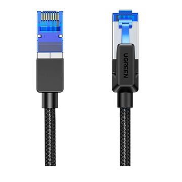 Cabo Patch Cord Cat.8 3,0 Metros Preto/Azul Ugreen - NW153