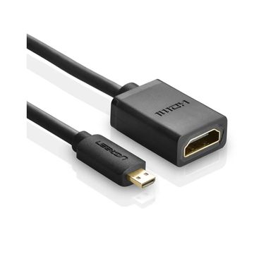 Cabo HDMI Micro Macho x HDMI Femea 2.0 22cm Ugreen - 20134