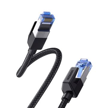 Cabo Patch Cord Cat.8 5,0 Metros Preto/Azul Ugreen - NW153