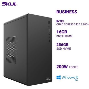 Micro Computador Skul Business B500 Core i5 3470 Memória 16 GB SSD 256 GB Windows 10 Pro - sem Monitor - 383729-SINOP-03