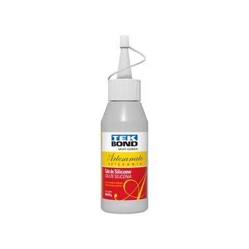 Cola de Silicone Líquida para Artesanato 51 Gramas Tekbond - Unitário - 69957367266