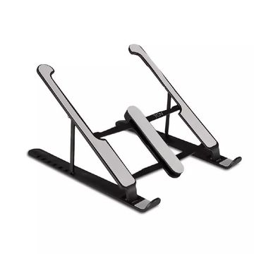Base para Notebook até 15 polegadas Preto Ergonômico com Ajuste de Altura de Alumínio Get - 72505