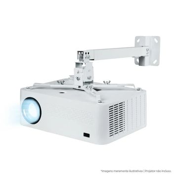 Suporte para Projetor de Teto/Parede Branco Goldentec - 72639