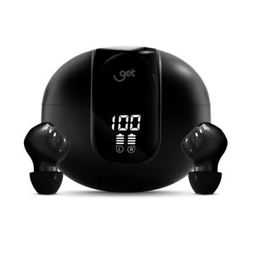 Fone de Ouvido Auricular TWS Bluetooth Preto Goldentec - 73051