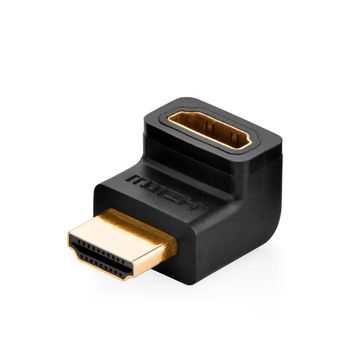Adaptador HDMI Fêmea - HDMI Macho Formato em 90 Graus acima - Ugreen - 5501