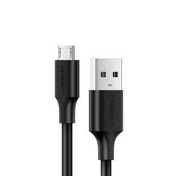 Cabo USB A-Macho - Micro USB Macho 1 Metro Preto Ugreen - US289