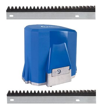Kit Automatizador Deslizante + 2 Cremalheiras GAREN até 1000 Kg 220 Volts GRAND KDZ 1000 SPEED INDUSTRIAL E CONDOMINIAL - Com 2 Controles - F17414-GCT