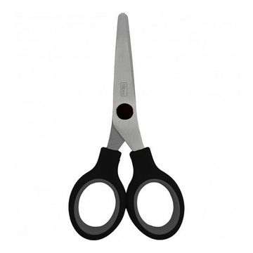 Tesoura Escolar 13,2cm Preto Tilibra Unitário - 399736