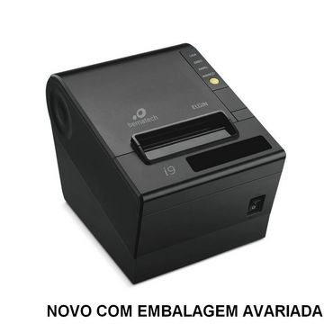 Impressora Térmica Não Fiscal Bematech 203dpi I9 Full USB Serial e Ethernet com Guilhotina - 46I9USECKD02 / 46I9USECKD10 Novo com Embalagem Avariada