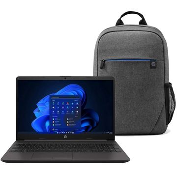 KIT Notebook HP 250R G9 Core i5 1334U Memória 8 GB SSD 256GB  Monitor 15.6 Windows 11 Pro Webcam + Mochila HP 15.6P Cinza - BG4W0AT#AK4