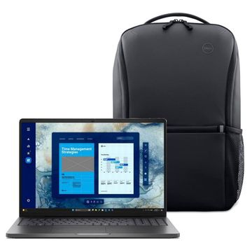 Kit Notebook Dell Pro 1604 Core 5 120U Memória 8 GB SSD 512GB Monitor 16 Windows 11 Pro Webcam - 210-BRNS-NBP1604 - Mochila Dell