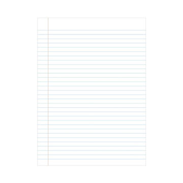 Papel Almaço Pautado 200x275mm Tilibra Pacote com 16 Unidades - 409685