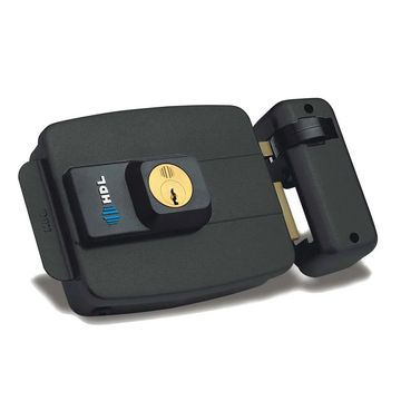 Fechadura Elétrica 12V Chave Preto HDL - Compacta-SINOP-03