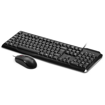 Kit Teclado + Mouse USB Elegance Goldentec Preto - 73597-SINOP-03