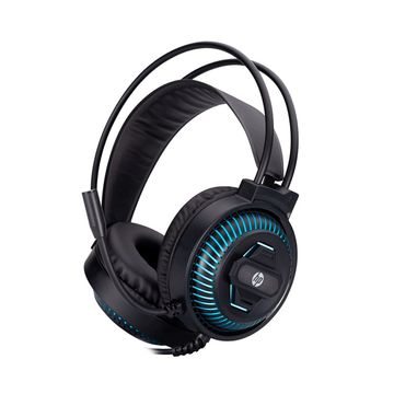Fone de Ouvido Gamer Headset HP Preto Conexão USB com Microfone - DHE-8001U-SINOP-03