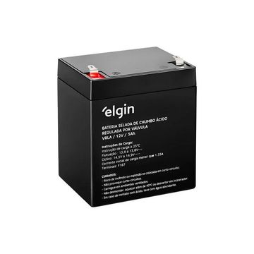 Bateria Selada para Alarmes e No-Breaks 5,0 Ah 12 Volts Elgin - 82350-SINOP-03