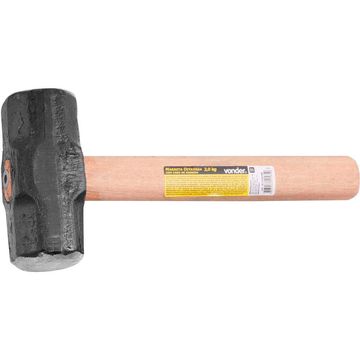 Marreta Oitavada 2 Kg de Aço Forjado com Cabo de Madeira Vonder - 3078002000