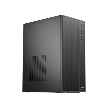 Gabinete C3Tech MT-38BK 2 Baias Preto com Fonte 200W