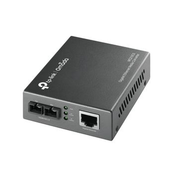 Conversor de Mídia Tp-Link RJ45 10/100/1000 / Fibra Óptica 20 KM Monomodo - MC210CS - 143858