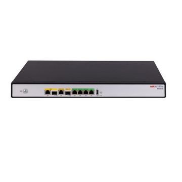 Roteador VPN Multi-Wan Hikvision DS-3WG507G-SI 7 Portas Gigabit 5 RJ45 1 SFP 1 Combo RJ45/SFP
