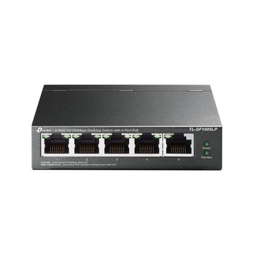 Switch PoE+ Tp-Link TL-SF1005LP 5 Portas 10/100 Mbps - 143860