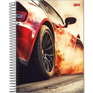 Caderno Universitário Capa Dura Espiral 15 Matérias 300Fls 200x275 On Fleek - Pacote com 2 Unidades - Jandaia - 68744-55