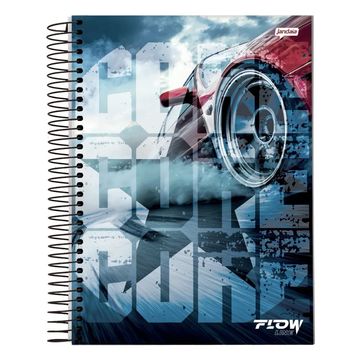 Caderno Universitário Capa Dura Espiral 15 Matérias 240Fls 200x275 Flow Line Street - Pacote com 2 unidades - Jandaia - 68754-88