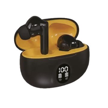 Fone de Ouvido Intra-Auricular TWS Bluetooth 5.3 Preto X-Cell - XC-BTH-69P