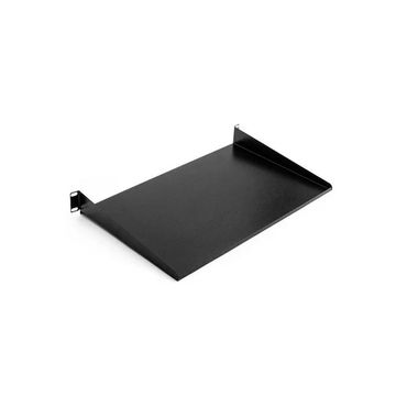 Bandeja Frontal Fixa para Rack 1U 19Pol 250mm Preto Fibra Tellecom-SINOP-03