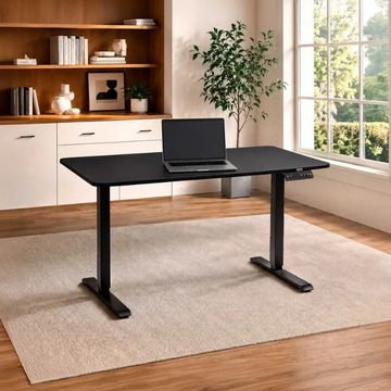 Mesa para Escritório Elétrica 1,20m com Ajuste de Altura Mixtou Preto - 093-9890