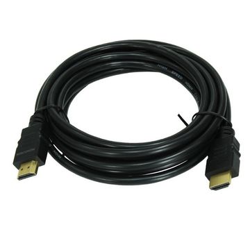 Cabo HDMI Macho x Macho 2.0 4K 3,0 Metros Conectores Banhado a Ouro Monocron Potencial Suprimentos - 14891