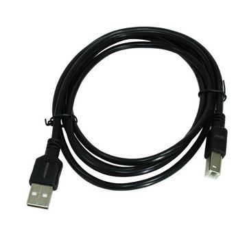 Cabo USB A-Macho - B-Macho 1,5 Metros 2.0 Preto Monocron Potencial Suprimentos - 14901