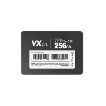SSD 256 GB Sata 3 2,5" Duex Vx Pro VXS256V Leitura 520 MBPS Gravação 450 MBPS
