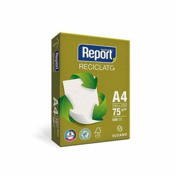 Papel A4 Reciclado Report 75 gramas Resma com 500 Folhas - 51007720