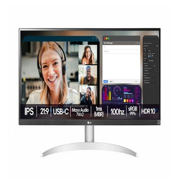 Monitor LG Tela 29 UltraWide LED IPS FHD 100Hz 1ms Preto 1x HDMI 1x Displayport 1x USB-C - 29WQ600B-SINOP-03