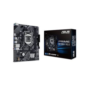 Placa Mãe Asus Prime H510M-F R3.0 para Intel LGA-1200-G10 Memória DDR4 Som Vídeo e Rede-SINOP-03