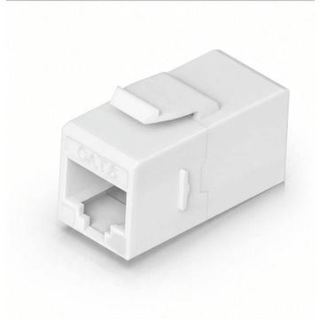 Conector Keystone Emenda Seccon SecLan RJ45 Fêmea Cat.6 Branco - WT-2206B-WH para Patch Panel - Vendido Unitário