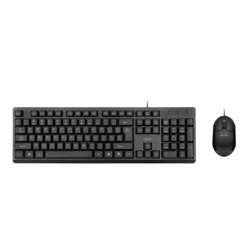 Kit Teclado + Mouse USB Multi CF600 Preto - TC609-SINOP-03