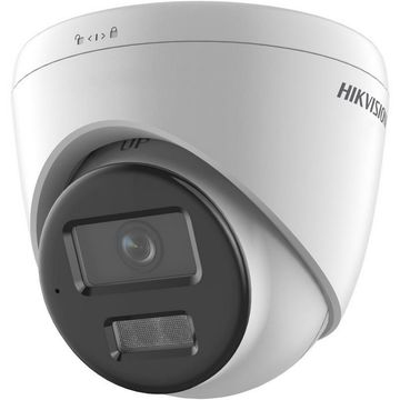 Câmera CFTV IP PoE DS-2CD1321G2-LIU Dome 2.0MP IR 20m 2,8 mm Hikvision - com Microfone embutido