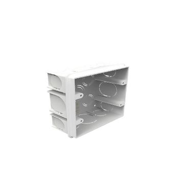 Caixa de Embutir 4X4 PVC Branco Enerbras - 092-EB - Vendido Unitário - 092-EB