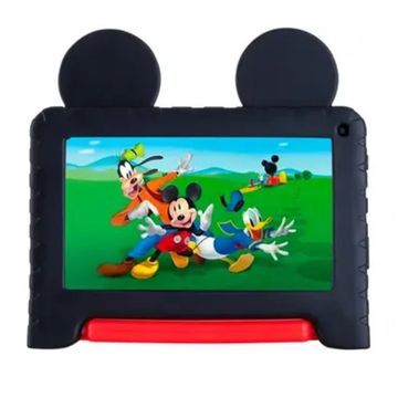 Tablet 8 Polegadas Multilaser Mickey M7 WIFI 6GB Quad-Core 1.6 GHz Android Preto - NB413
