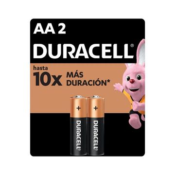 Pilha Alcalina AA Duracell - MN1500B2 - Blister com 2 Pilhas - 144212