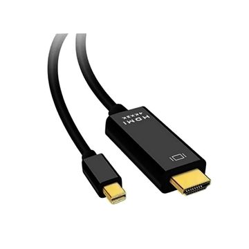 Cabo Mini DisplayPort Macho para HDMI Macho 1,8 Metros 1.2 - F3 - 1396-SINOP-03