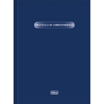 Livro Protocolo de Correspondência 52 Fls 153x216 Pacote com 10 Unidades - Tilibra - 126861