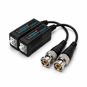 Vídeo Balun Engate Rápido Full HD 180 a 400 Metros com Rabicho Comtac - 35407179